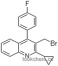 3-溴甲基-2-环丙基-4-（4-氟苯基）喹啉
